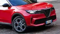 Foto - B-SUV Alfa Romeo, il render di Motor1.com
