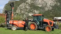 Kubota: trattore M5112DTNQ e atomizzatore XTA6315
