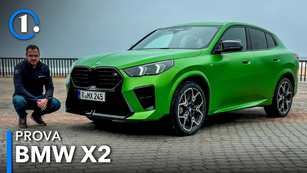 BMW X2, la prova