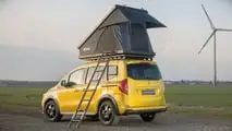 Vansports Mercedes Citan mit Dachzelt