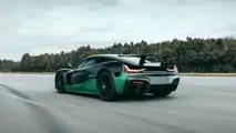 Rimac Nevera beim Rückwärtsfahr-Weltrekord