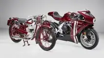 1945 MV Agusta 98 and 2024 MV Agusta Superveloce 98 Edizione Limitata 11