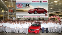 Gli stabilimenti Nissan di Aguascalientes