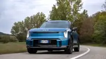 Kia EV9 2024 - Foto della prova su strada
