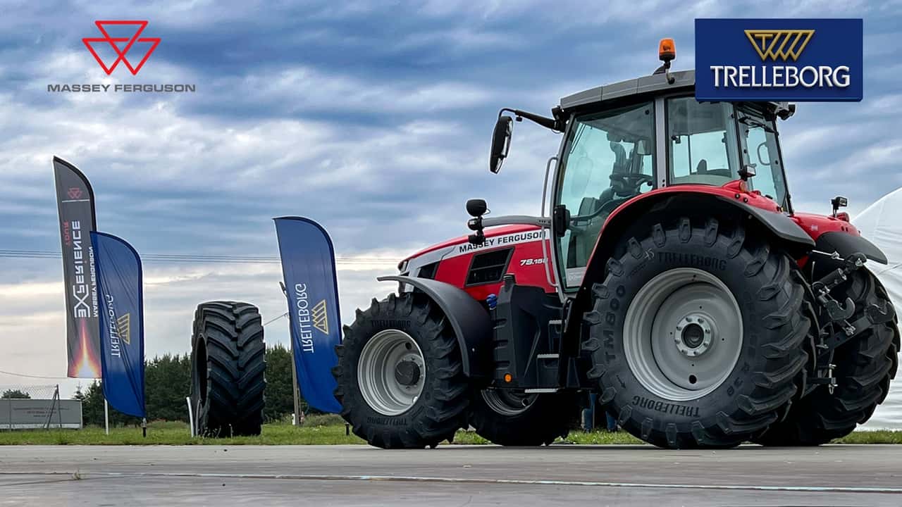 Pneumatici Trelleborg all'eXperience Tour di Massey Ferguson