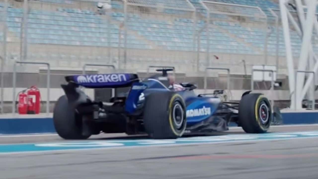 La Williams FW46 F1 2024 apparaît au shakedown de Bahreïn