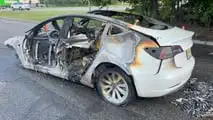 Tesla Model 3 Fire in New Jersey