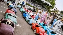Course de voitures à pédales Goodwood Revival 2023
