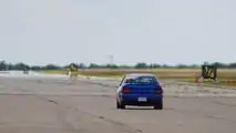 Dodge Neon hits 200.9 mph at the Texas Mile