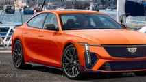 New Cadillac CT5-V Blackwing Rendering By Motor1