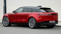 Range Rover Velar 2026, recreación Kolesa