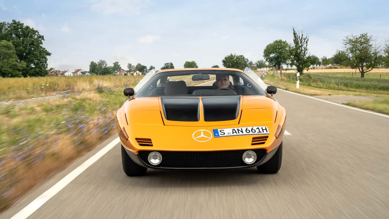 Mercedes-Benz C 111 Test
