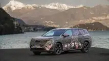 Skoda Peaq (getarnt) bei Prototypentests