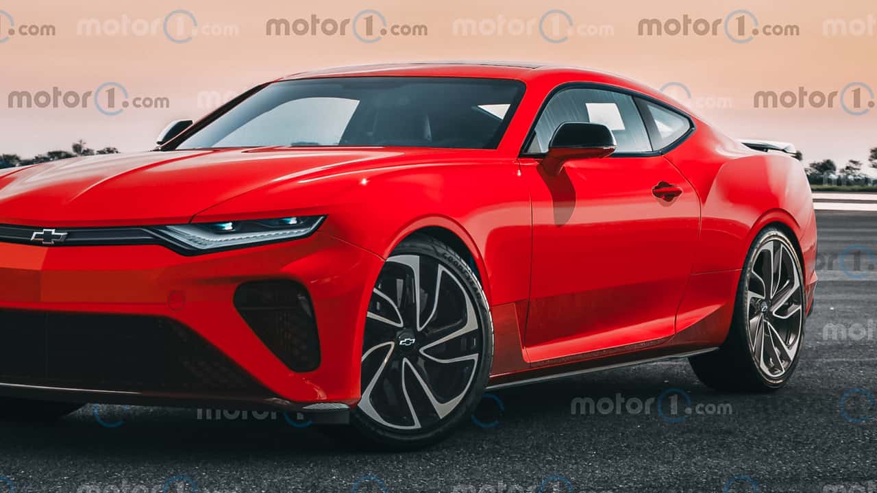 2028 Chevrolet Camaro Rendering By Motor1