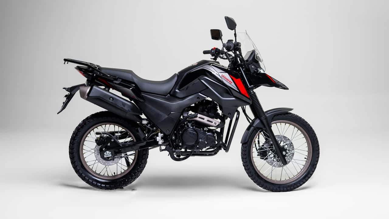 Shineray renova a SHI 175 de olho na Honda Bros; veja o preço e o que muda