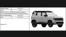 Pedido de patente de brinquedo - Renault Bridger