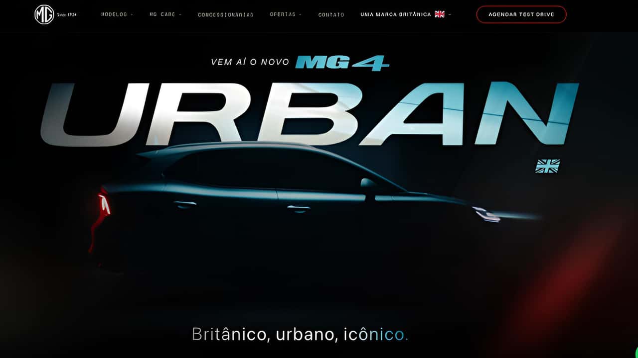 MG inicia campanha do MG4 Urban no Brasil antes da estreia