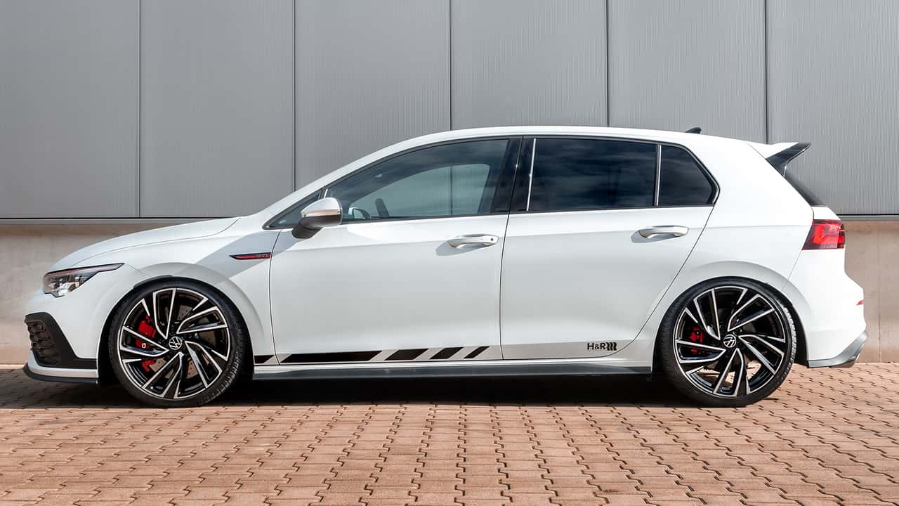 VW Golf 8 GTI Clubsport - Sportfedern - Seite