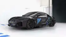 Alpine A110 Future test mule