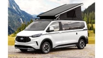 Mit spezieller Farbgebung und exklusivem Interieur verweist die Sonderedition des Ford Nugget auf die erste Modellgeneration