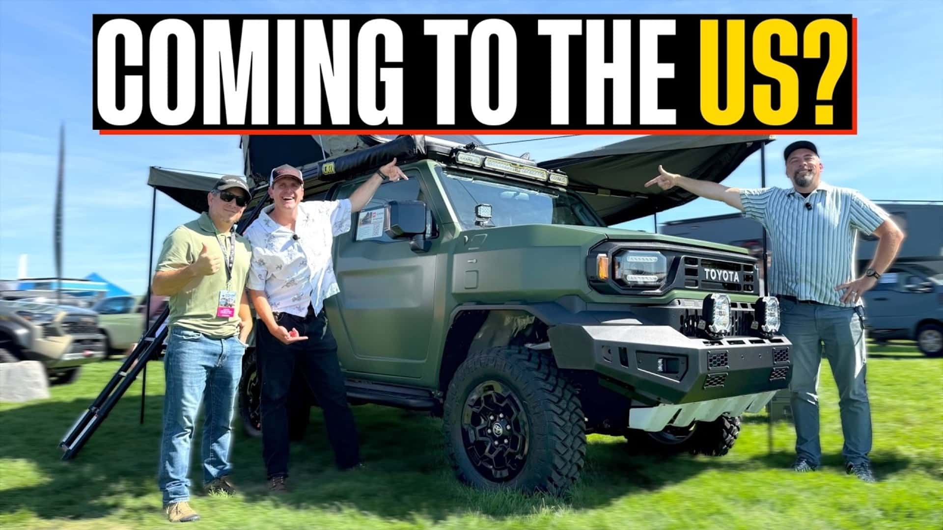 Is Toyota Bringing It's Adorable Tiny Truck to America as a UTV? I Hope So