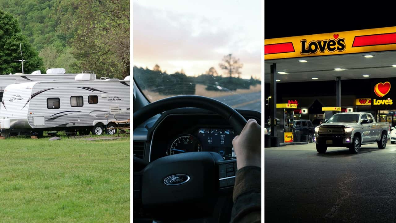 Man Spots RV At A Gas Station re-do