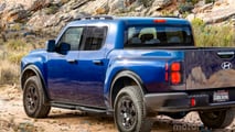 Hyundai Mid-Size Pickup Truck Rendering By Motor1