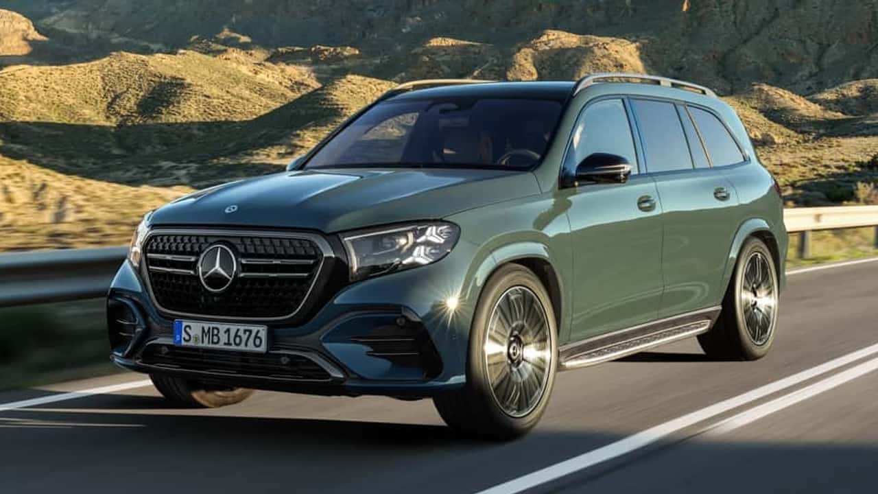 Mercedes-Benz revela o novo GLS 2027 com suspensão 'baseada em nuvem'