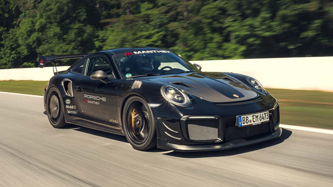 Porsche 911 GT2 RS Manthey Atlanta Lap Record
