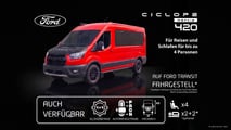 Ciclope Mencia 420 (2026) auf Ford Transit