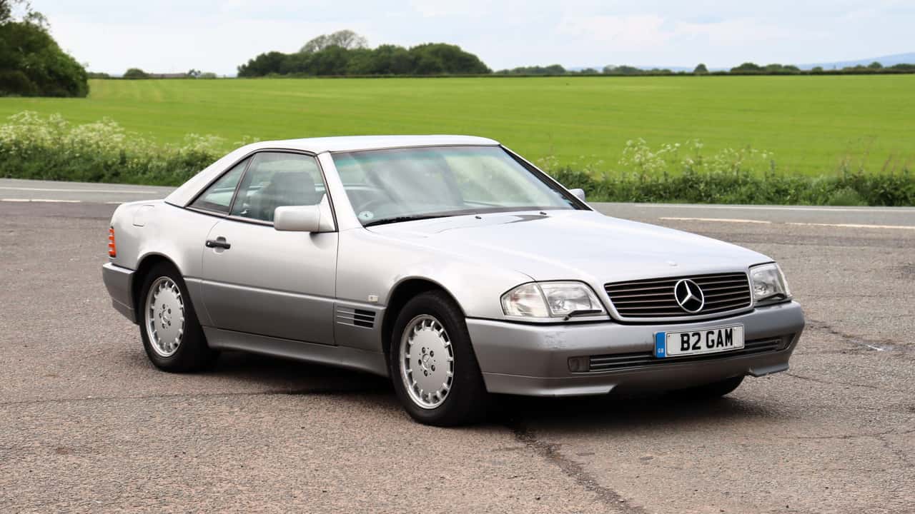 Sir Stirling Moss Mercedes 500SL for sale