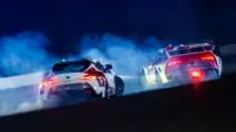 Coches Toyota Supra Drift autónomos