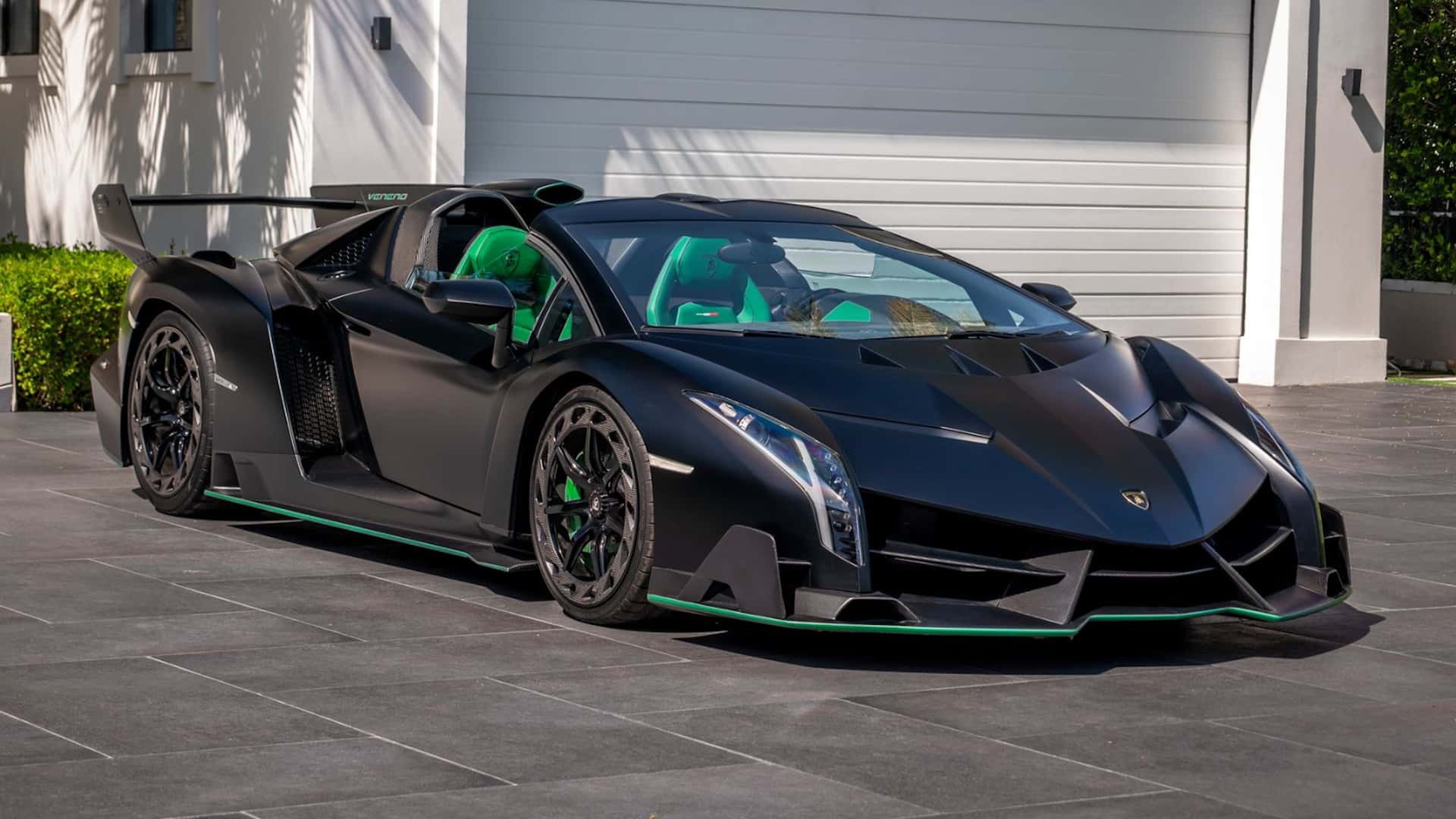 Lamborghini Veneno Roadster Negro Negro Lamborghini Veneno HD Fondos