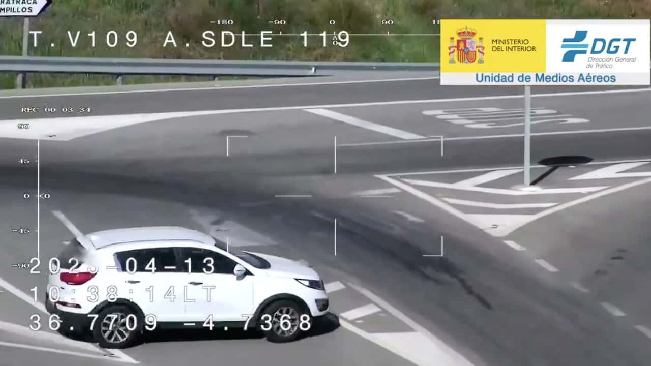 Tuit DGT multas seguidas