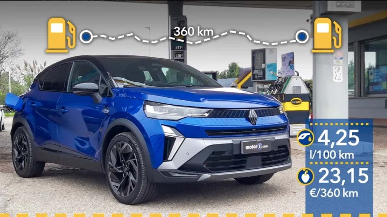 Renault Captur prueba consumo