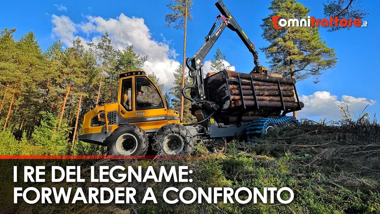 Forwarder forestali: i modelli più potenti sul mercato nel 2025
