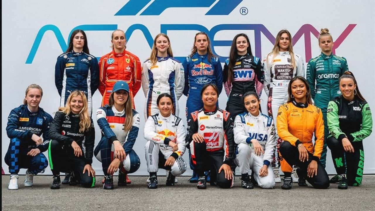 Le plateau F1 Academy 2024