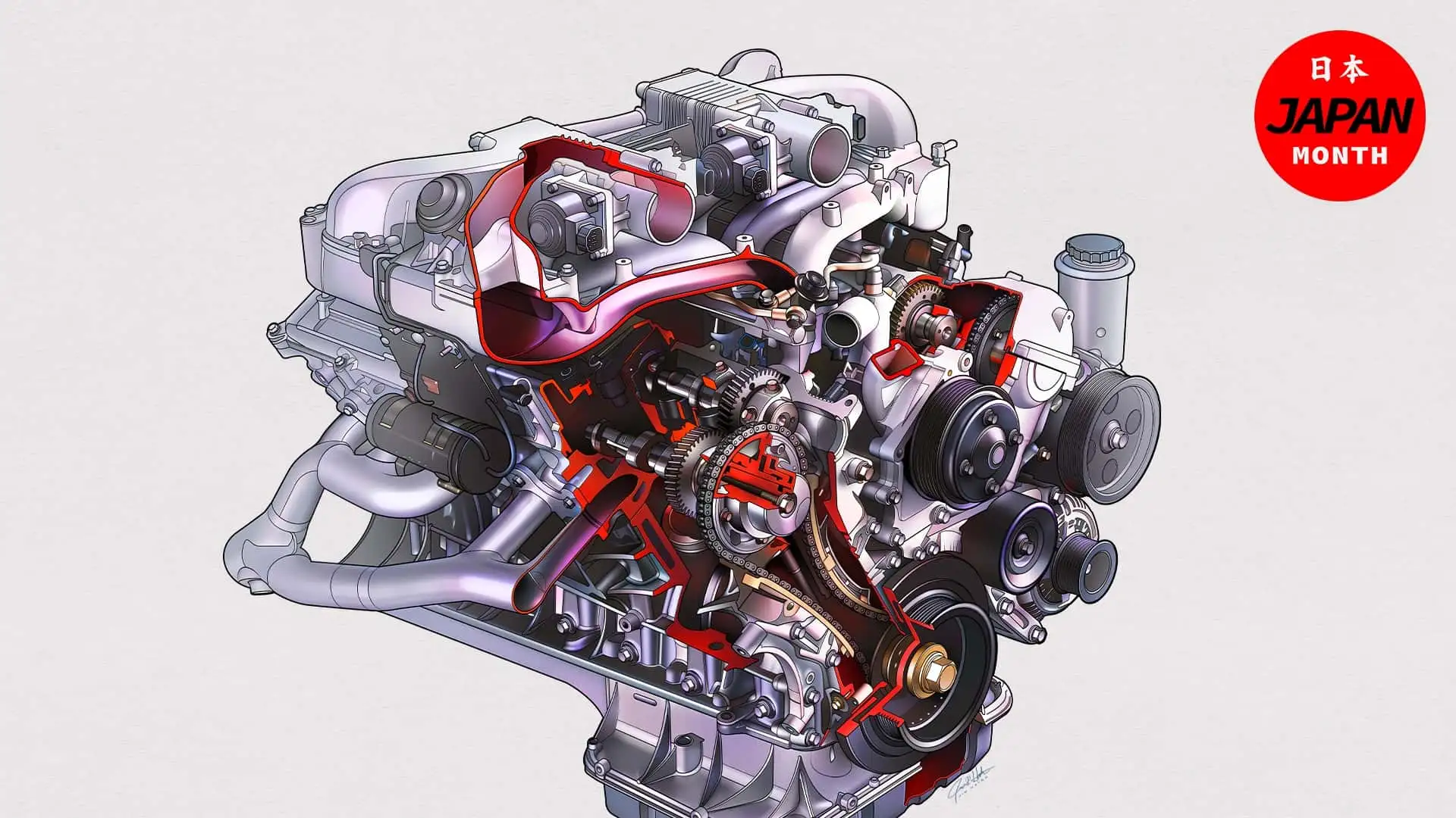 Cutaway: You've Never Seen Toyota's Awesome V-12 Engine Like