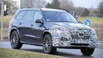 Mercedes GLS Facelift (2025) Erlkönigfotos