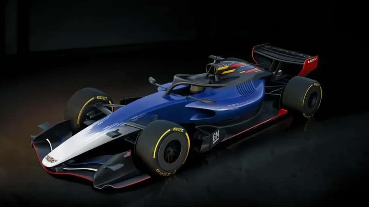 Modélisation Cadillac F1
