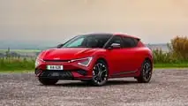 2025 Kia EV6 GT-Line European Spec Photos, Runaway Red