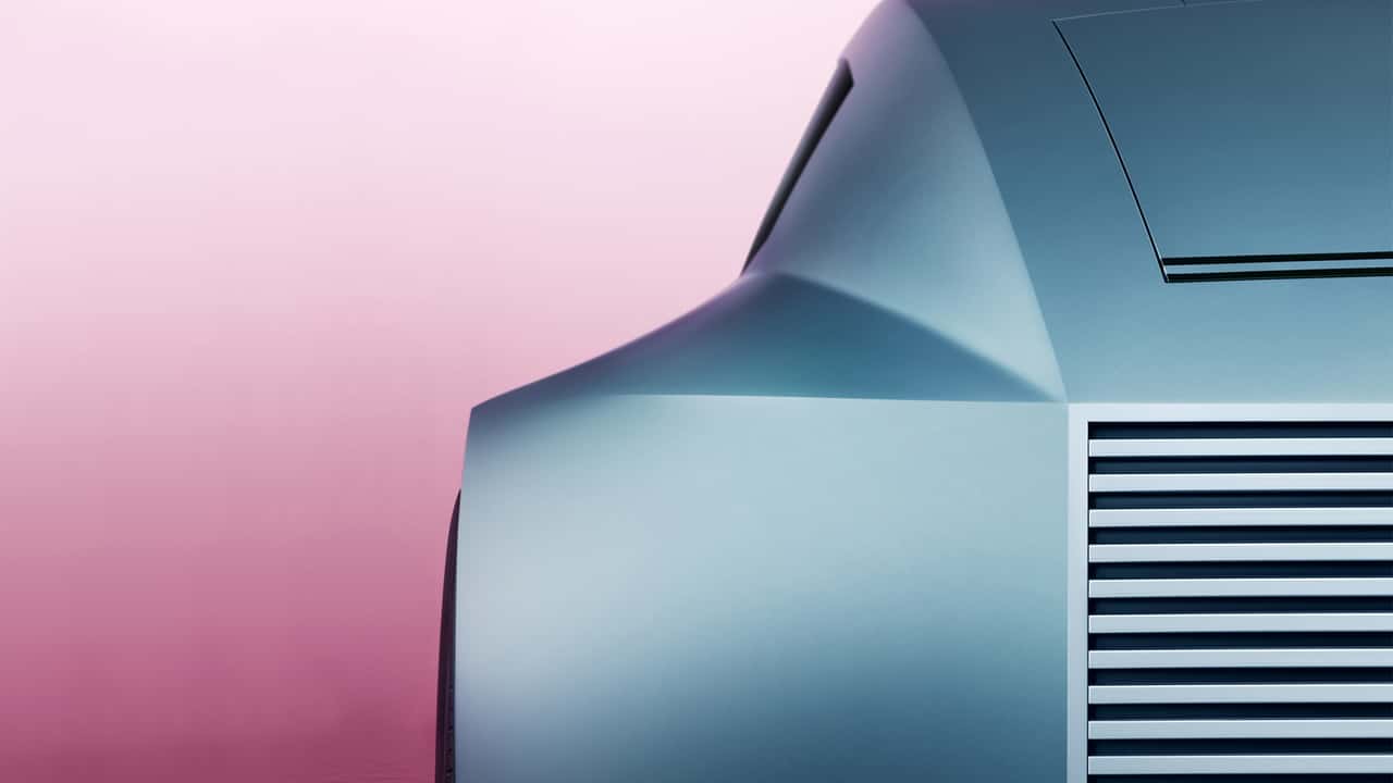 Jaguar EV Concept teaser image.