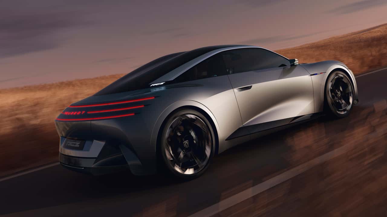 Este Peugeot deportivo tiene 500 CV y volante rectangular