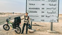 Sinje Gottwald cruza Africa en una CAKE Kalk AP