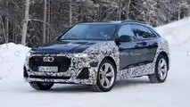 Audi Q8 facelift new spy photo