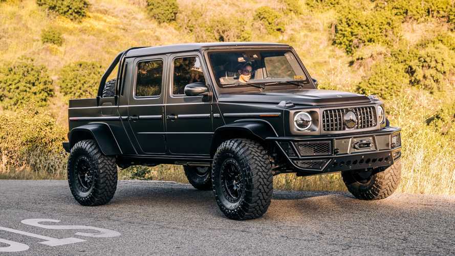 Come un Mercedes-AMG G 63 si trasforma in un pick-up di lusso