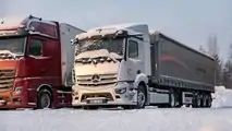 Il viaggio di 3.000 km del Mercedes eActros 300