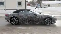 Maserati GranCabrio Folgore Side View Spy Photo