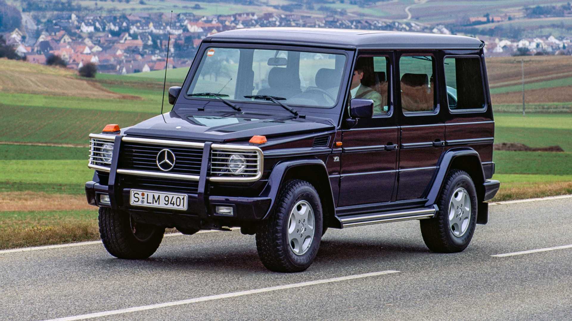 30 Year Old Mercedes G Class V8 Still Looks Box y Fresh