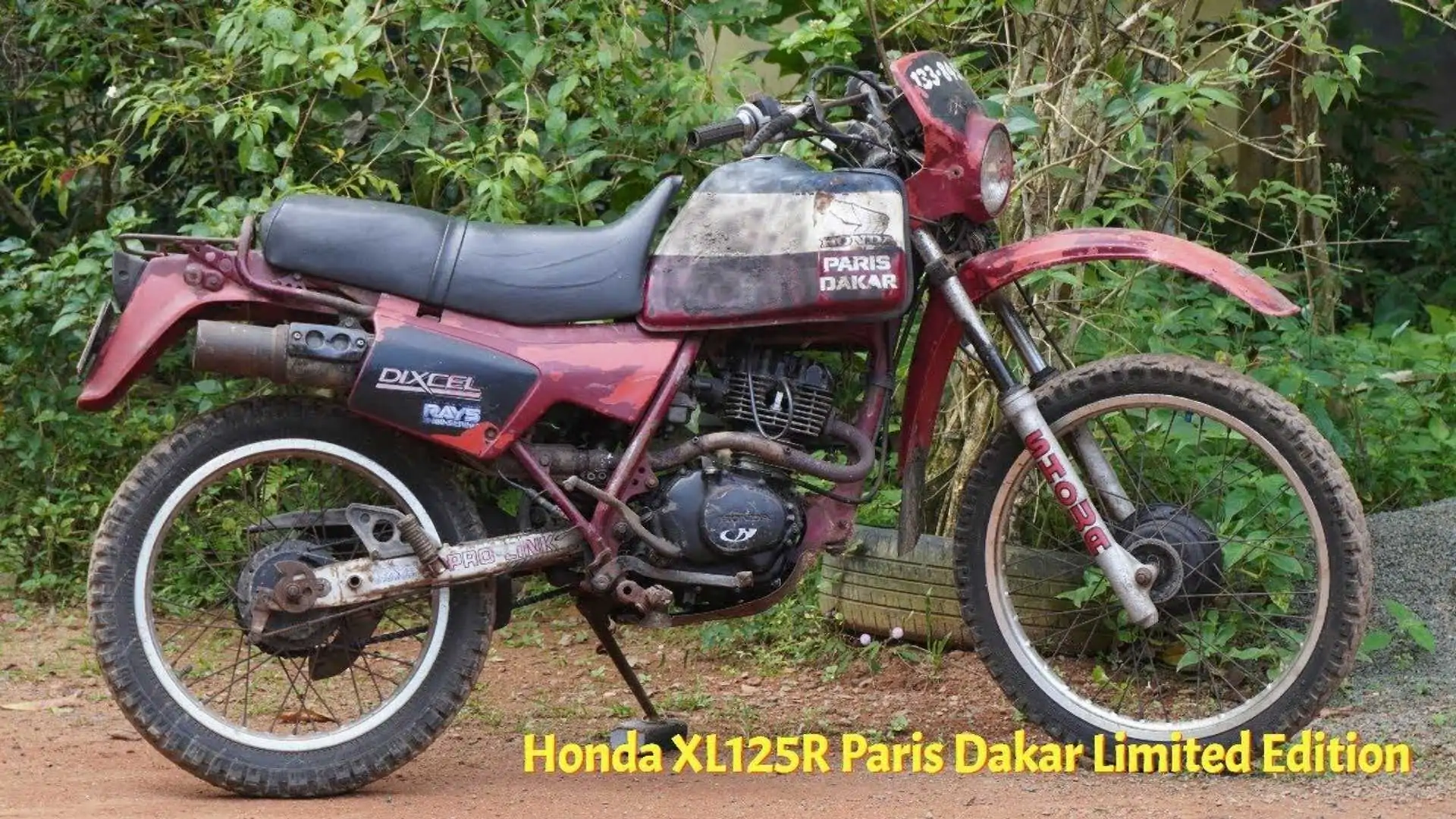 Watch: A Honda XL125R Paris Dakar Gets A Restoration